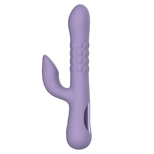 WINYI Factory Wholesale OEM ODM 2024 trending thrusting rabbit Vibrator sex toy wholesale G spot clitoal licking 2in1 vibrator for women-thrusting vibrator